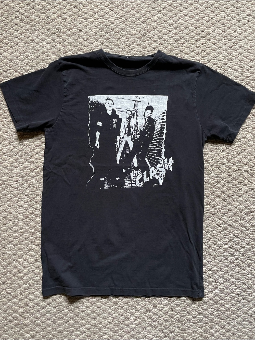 The clash rock band t shirt
